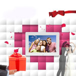Moldura Digital de Fotos LED Widescreen de 13 polegadas 1024 x 768 / 16:9 Suspensível com Suporte & Controlo Remoto, Suporta SD / MicroSD / MMC / MS / XD / Disco Flash USB, 13 polegadas