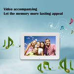 Moldura Digital de Fotos LED Widescreen de 13 polegadas 1024 x 768 / 16:9 Suspensível com Suporte & Controlo Remoto, Suporta SD / MicroSD / MMC / MS / XD / Disco Flash USB, 13 polegadas
