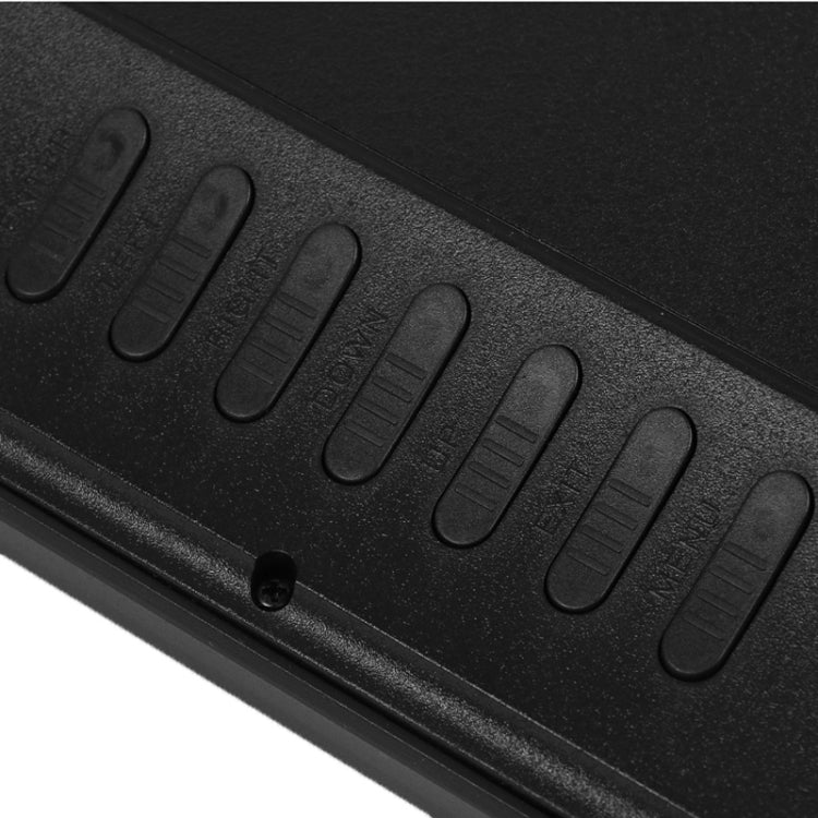Moldura Digital de Fotos Multimédia LED HD 1080P de 17 polegadas com Suporte & Leitor de Música & Filmes, Suporta Entrada de Cartão USB / SD / MS / MMC, 17 polegadas