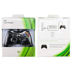 Comando USB 2.0 com Fios Gamepad para XBOX360, Plug and Play, Comprimento do Cabo: 2.5m, Para XBOX360, Para XBOX360 (Preto)
