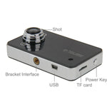 Gravador DVR para Carro G200 720P VGA com Ecrã LCD de 2.4 polegadas, Ângulo de Visão de 100 Graus, Suporte para Gravação em Loop / Detecção de Movimento, G200