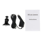 Gravador DVR para Carro G200 720P VGA com Ecrã LCD de 2.4 polegadas, Ângulo de Visão de 100 Graus, Suporte para Gravação em Loop / Detecção de Movimento, G200