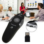 Apresentador Multimédia com Apontador Laser e Recetor USB para Projetor / PC / Portátil, Distância de Controlo: 15m, 016