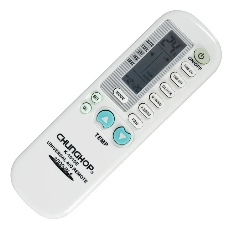 Comando Universal para Ar Condicionado Chunghop (K-1010E), K-1010E