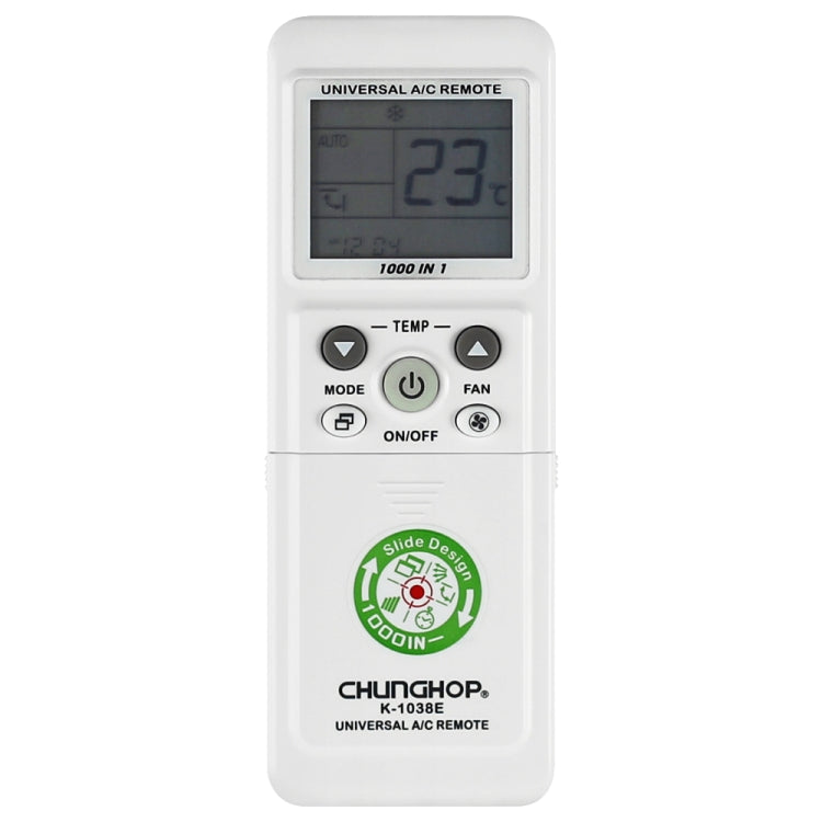 Comando Universal para Ar Condicionado Chunghop (K-1038E), K-1038E