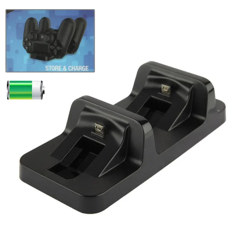 Estação de Carregamento USB Dupla DOBE para Comando Sem Fios PS4 (TP4-002), TP4-002