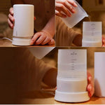 Mini Difusor de Aroma USB / Humidificador de Aroma com Luzes LED Brancas Quentes, Difusor de Aroma USB