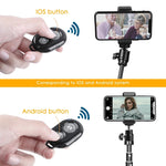 BRCMCOM Chip Universal Bluetooth 3.0 Remote Shutter Camera Control Self-timer, Green, Yellow, White, Black, Blue, Red