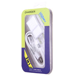 Cabo USB de Sincronização Micro 5 Pinos + Carregador de Viagem com Ficha US