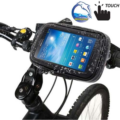 Suporte para Guiador de Bicicleta Bolsa Resistente à Água / Areia / Neve / Sujidade com Fecho e Toque, Adequado para Galaxy Note III / N9000 & Mega 6.3 / i9200, Para Note III
