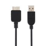 Cabo USB 2.0 AF para Micro-B + USB 2.0 OTG para Samsung Galaxy Note III / N9000, com Energia, Comprimento: 24cm (Preto)