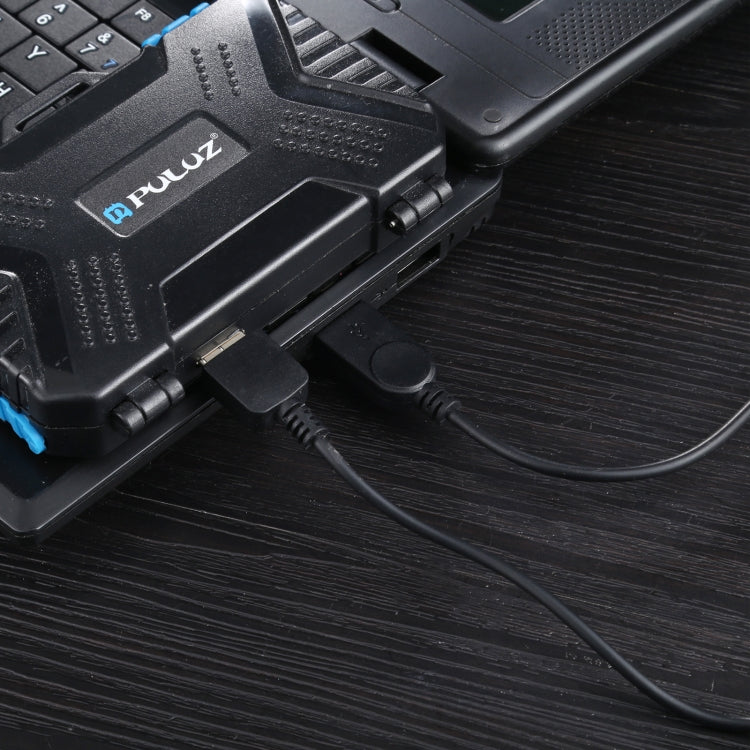 Cabo USB 2.0 AF para Micro-B + USB 2.0 OTG para Samsung Galaxy Note III / N9000, com Energia, Comprimento: 24cm (Preto)