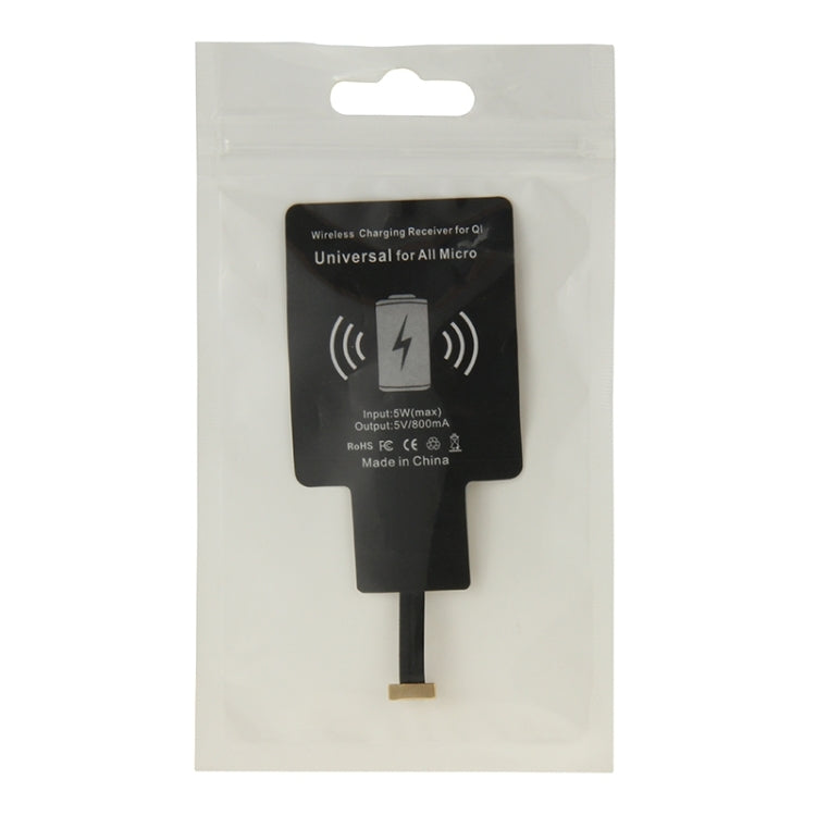Receptor de Carregamento Sem Fios Para QI, Universal para Todos Micro, Para Telemóveis Micro USB