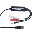 إزكاب216 USB لالتقاط الصوت، تنسيق التسجيل: Wave / MP3