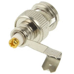 Adaptador Conector Curvo BNC Macho para Cabo Coaxial, BNC Macho