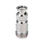 Conector Jack UHF para Plug BNC UG-255/U Níquelado, BNC para UHF