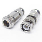 Conector Jack UHF para Plug BNC UG-255/U Níquelado, BNC para UHF