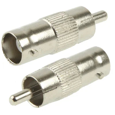 Conector Fêmea BNC para Plugue RCA, BNC para RCA