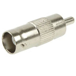 Conector Fêmea BNC para Plugue RCA, BNC para RCA