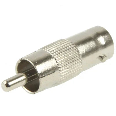 Conector Fêmea BNC para Plugue RCA, BNC para RCA