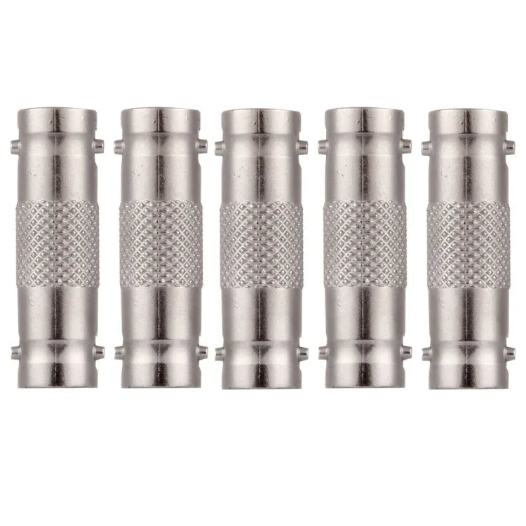 5 Peças de Adaptador Conector Fêmea BNC para Fêmea BNC, Fêmea BNC para Fêmea BNC