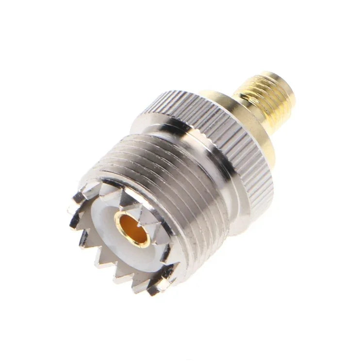 Conector UHF Fêmea para SMA Fêmea, UHF Fêmea para SMA Fêmea