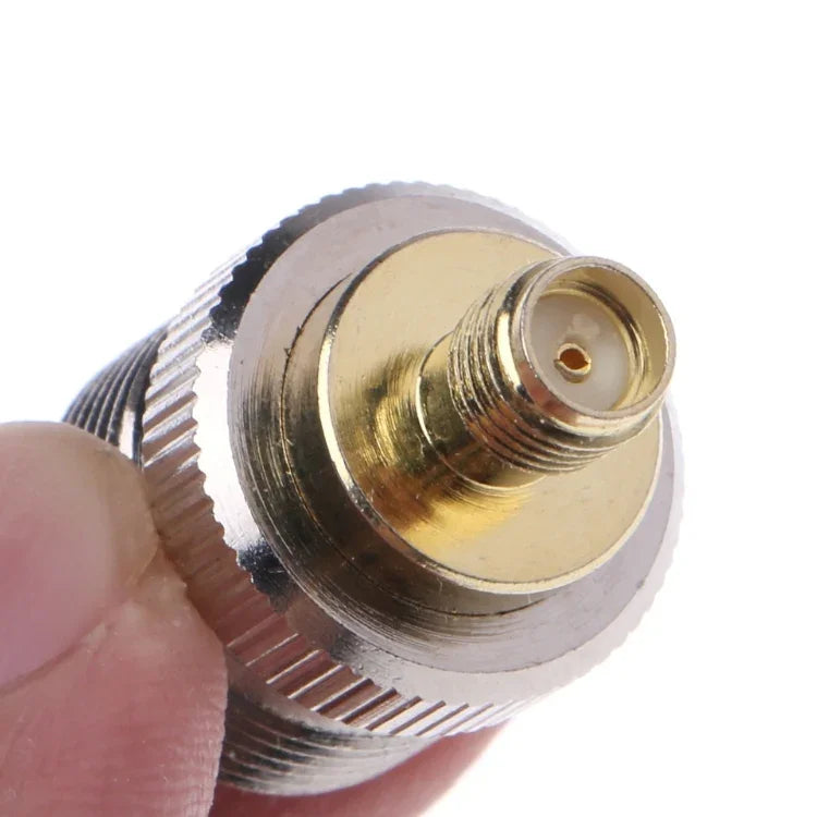 Conector UHF Fêmea para SMA Fêmea, UHF Fêmea para SMA Fêmea