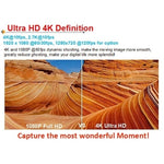H9 4K Ultra HD1080P 12MP Ecrã LCD de 2 polegadas Câmara Desportiva WiFi, Lente Grande Angular de 170 Graus, Impermeável até 30m, H9 4K (Preto)