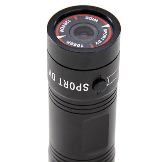Câmara de Capacete de Ação F9 Full HD 1080P / Câmara Desportiva / Câmara para Bicicleta, Suporta Cartão TF, Lente Grande Angular de 120 Graus, F9