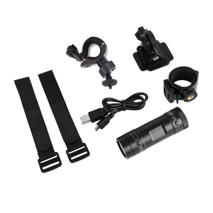 Câmara de Capacete de Ação F9 Full HD 1080P / Câmara Desportiva / Câmara para Bicicleta, Suporta Cartão TF, Lente Grande Angular de 120 Graus, F9
