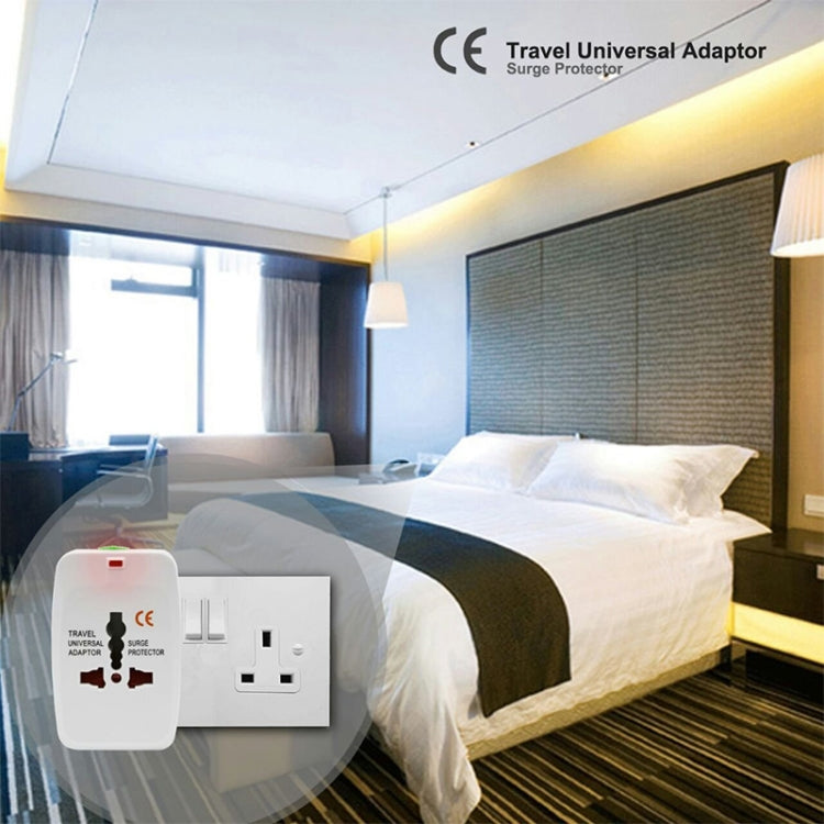 Adaptador de Viagem Universal Tudo em 1 (Fichas EU + AU + UK + US), Adaptador de Viagem