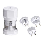Adaptador Universal de Viagem Tudo em 1 EU + AU + UK + US Plug