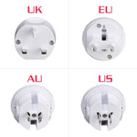 Adaptador Universal de Viagem Tudo em 1 EU + AU + UK + US Plug