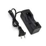 Carregador de Bateria para 18650, Saída: 4.2V/650mA, Plug US, 650mA com cabo