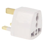 1 Adaptador de Plugue, Adaptador de Energia de Viagem com Plugue de Tomada UK, Plugue UK 1 PC