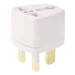 1 Adaptador de Plugue, Adaptador de Energia de Viagem com Plugue de Tomada UK, Plugue UK 1 PC