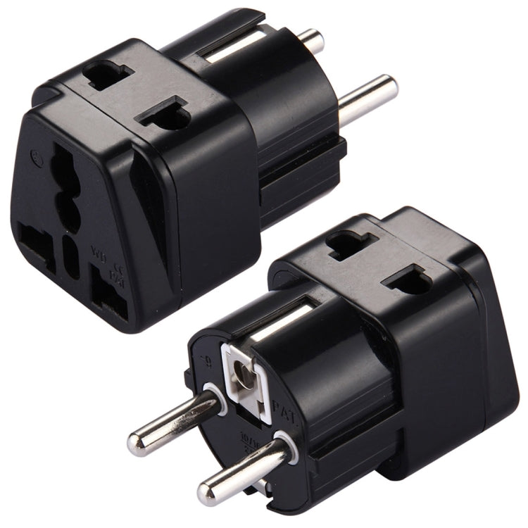Adaptador de Plugue WD-9, Adaptador de Energia de Viagem com Plugue de Tomada Europeu
