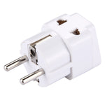 Adaptador de Plugue WD-9, Adaptador de Energia de Viagem com Plugue de Tomada Europeu