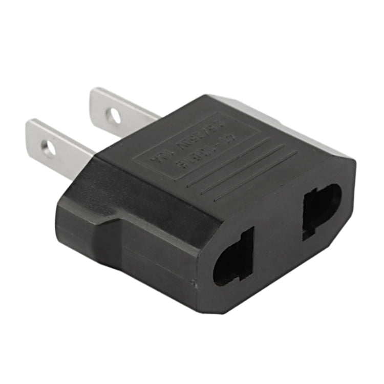 5 Adaptadores de Carregador de Plugue EU para US, Adaptador de Energia de Viagem com Plugue de Tomada dos Estados Unidos, Plugue EU para US
