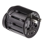 Adaptador universal de viagem tudo em 1 com fichas EU + AU + UK + US, Tamanho: 60 x 58 x 56mm