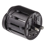 Adaptador universal de viagem tudo em 1 com fichas EU + AU + UK + US, Tamanho: 60 x 58 x 56mm