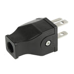 Adaptador de Tomada Universal de Parede com Plugue Macho AC para EUA, Plugue Macho EUA