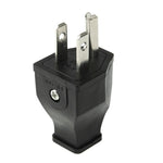 Adaptador de Tomada Universal de Parede com Plugue Macho AC para EUA, Plugue Macho EUA