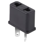 Adaptador de ficha universal de viagem para tomada de parede AC de ficha US / EU para ficha AU