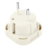 Adaptador de ficha universal de viagem para tomada de parede AC de alta qualidade de ficha UK para ficha EU
