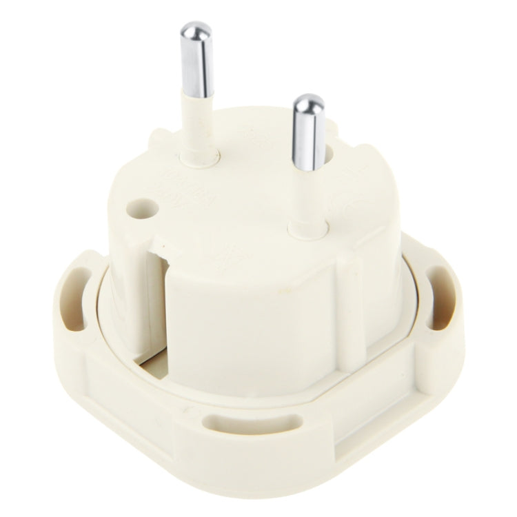 Adaptador de ficha universal de viagem para tomada de parede AC de alta qualidade de ficha UK para ficha EU