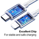 Cabo de Dados USB-C / Type-C 3.1 Macho para 8 Pinos Macho, Comprimento do Cabo: 1m