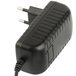 Adaptador de energia de alta qualidade AC 100-240V para DC 12V 2A, pontas: 5.5 x 2.1mm, comprimento do cabo: 1m, ficha EU DC 12V 2A, ficha US DC 12V 2A