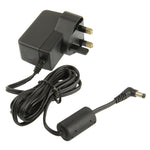 Adaptador de energia de alta qualidade ficha UK AC 100-240V para DC 5V 2A, pontas: 5.5 x 2.5mm, comprimento do cabo: 1.8m