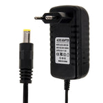 Adaptador de Energia com Ficha EU AC 100-240V para DC 12V 3A, Pontas: 5.5 x 2.1mm, Comprimento do Cabo: cerca de 1.2m, Ficha EU DC 12V 3A